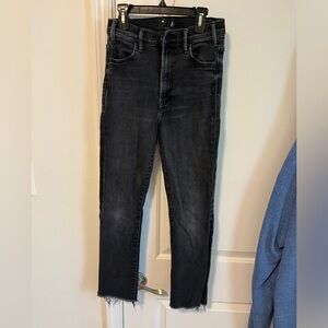 Mother Jeans - The Hustler Ankle Fray